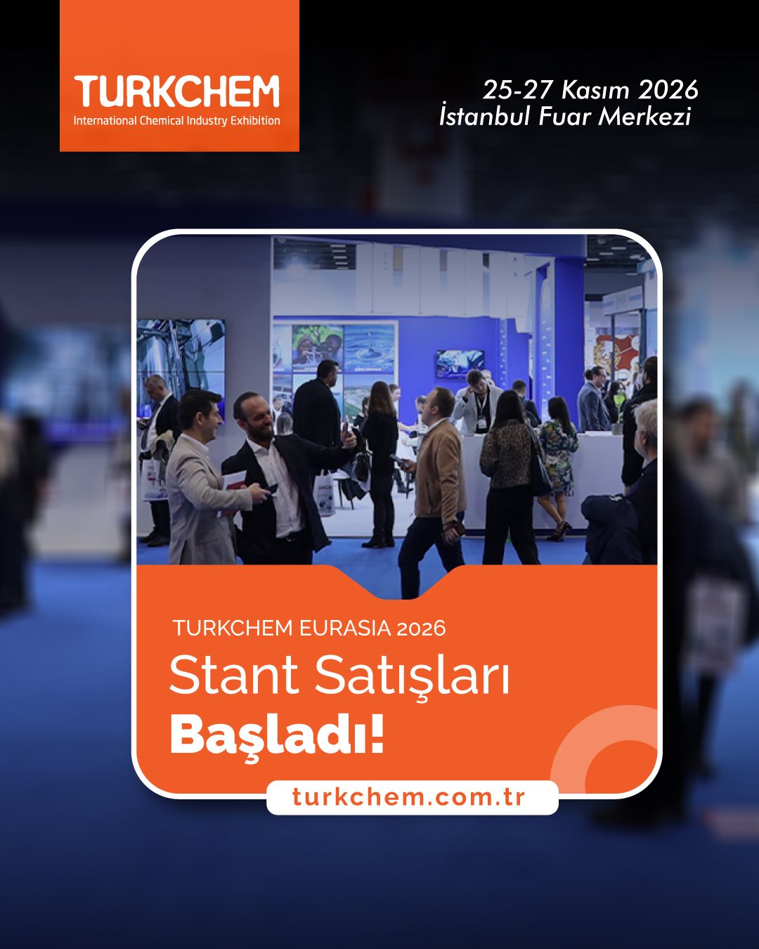 Turkchem Eurasia 2026 İçin Geri Sayım Başladı