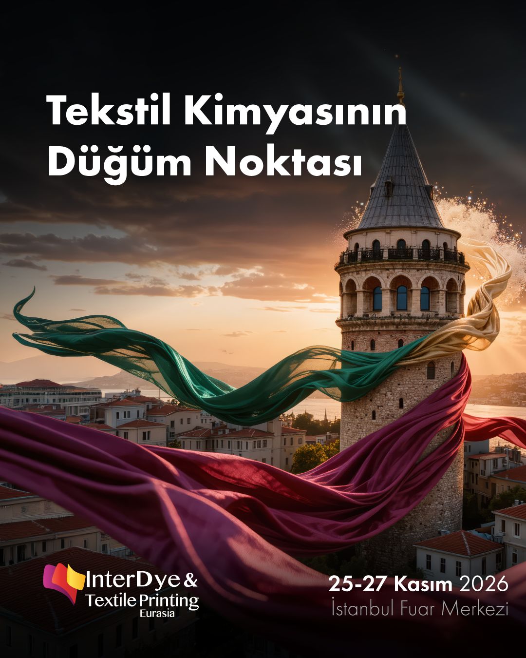 Tekstil ve Baskı Teknolojilerinin En Yeni Trendleri InterDye Eurasia'da